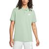 Nike Polo Shirts Men's Green Polo Collar Moderate Straight Fit CN8765-006
