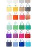 Expandable EVA Beach Pool Handbag: Fashionable, Solid Color, and Customizable