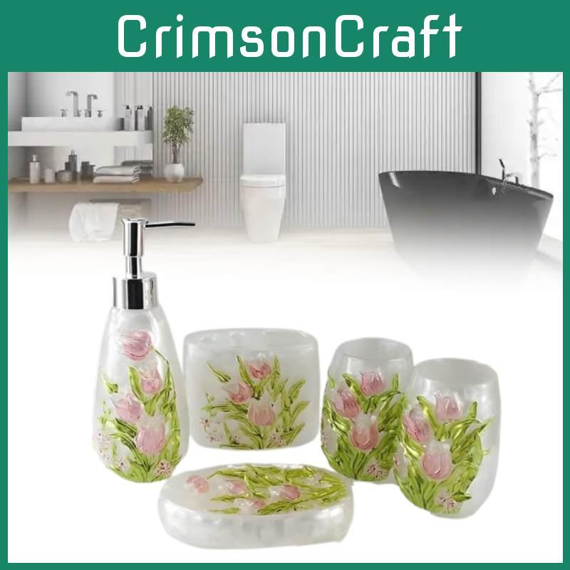 Flower Bathroom Patterned Lotion Storage Bottle Hand Sanitizer Bottles Gift