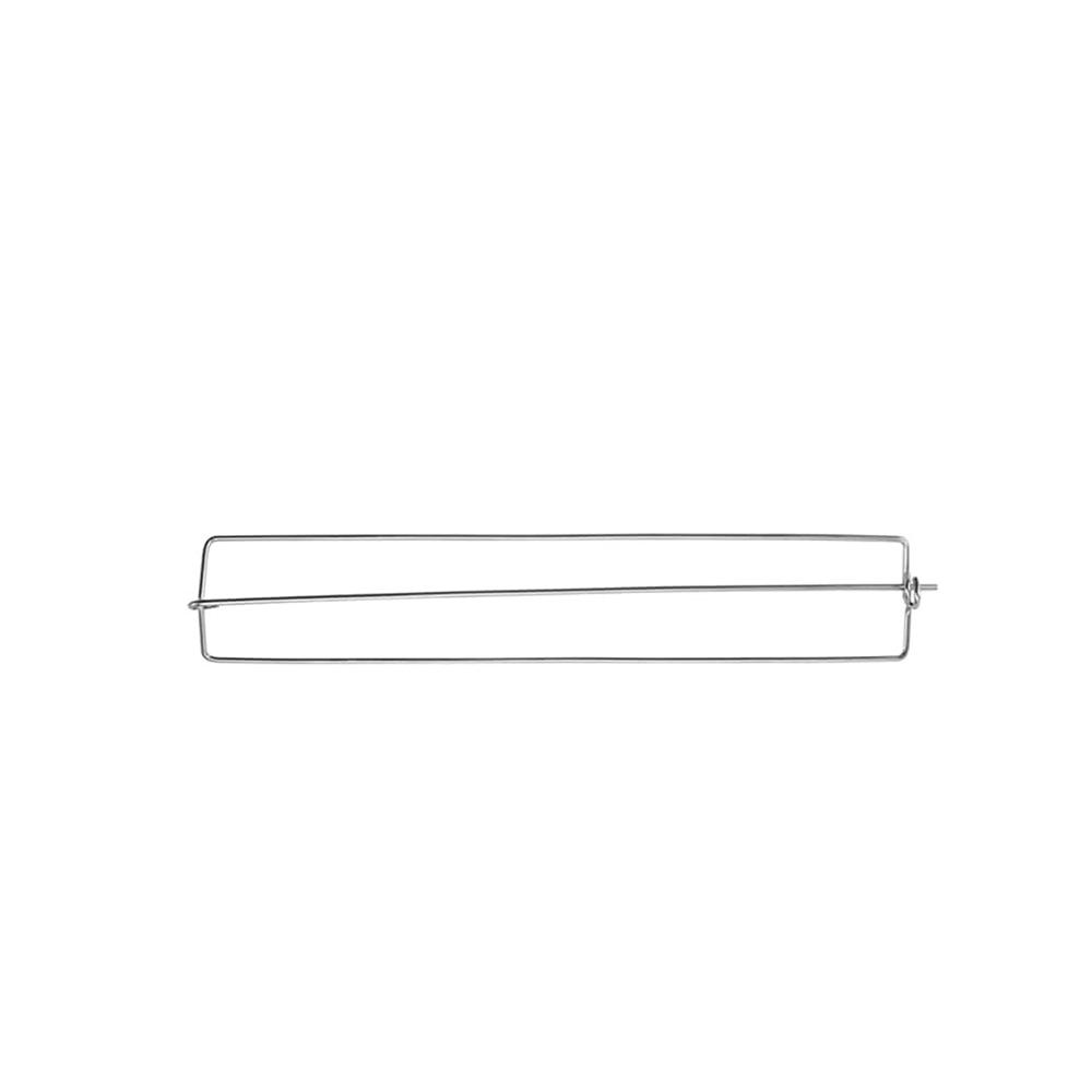 

LMETJMA Chicken Wing BBQ Fork Stainless Steel Grilled Chicken Wing Rack Barbecue Wing Rails for Grilling Chicken Wings