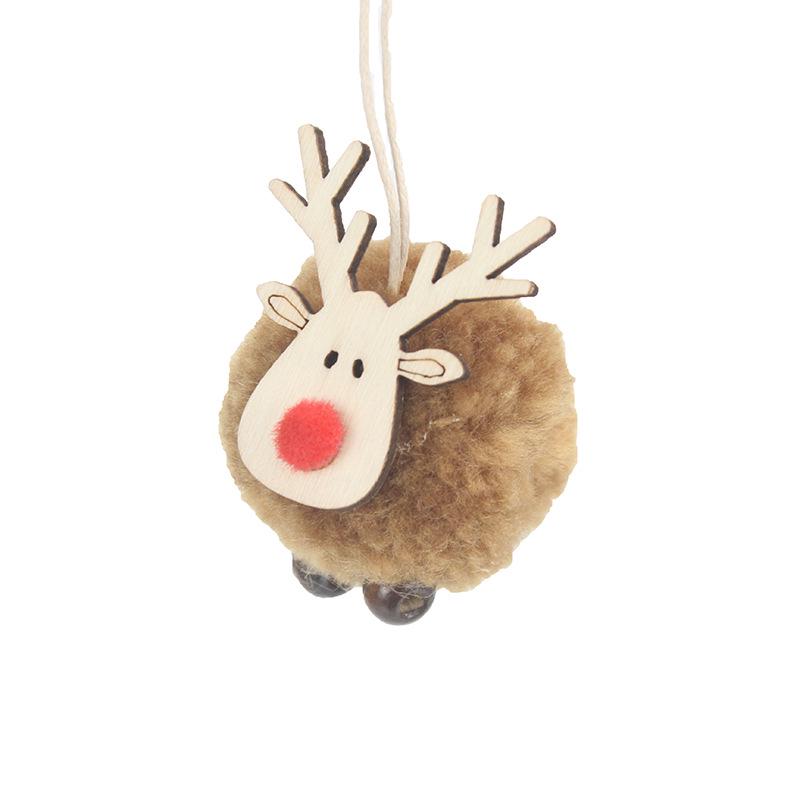 Christmas Reindeer and Elk Tree Ornaments - Small Hanging Decorations