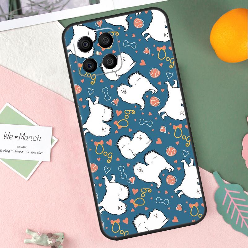 Japanese Spitz Dog Case For Honor 200 Lite 50 70 90 X9b X9a X8b X8a X8 X9 X9c Honor Magic 7 Pro 5 6 Lite Cover