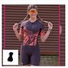 Womens Triathlon One-Piece Cycling Suit Quick-Dry Mountain Road Bike Apparel Sportswear