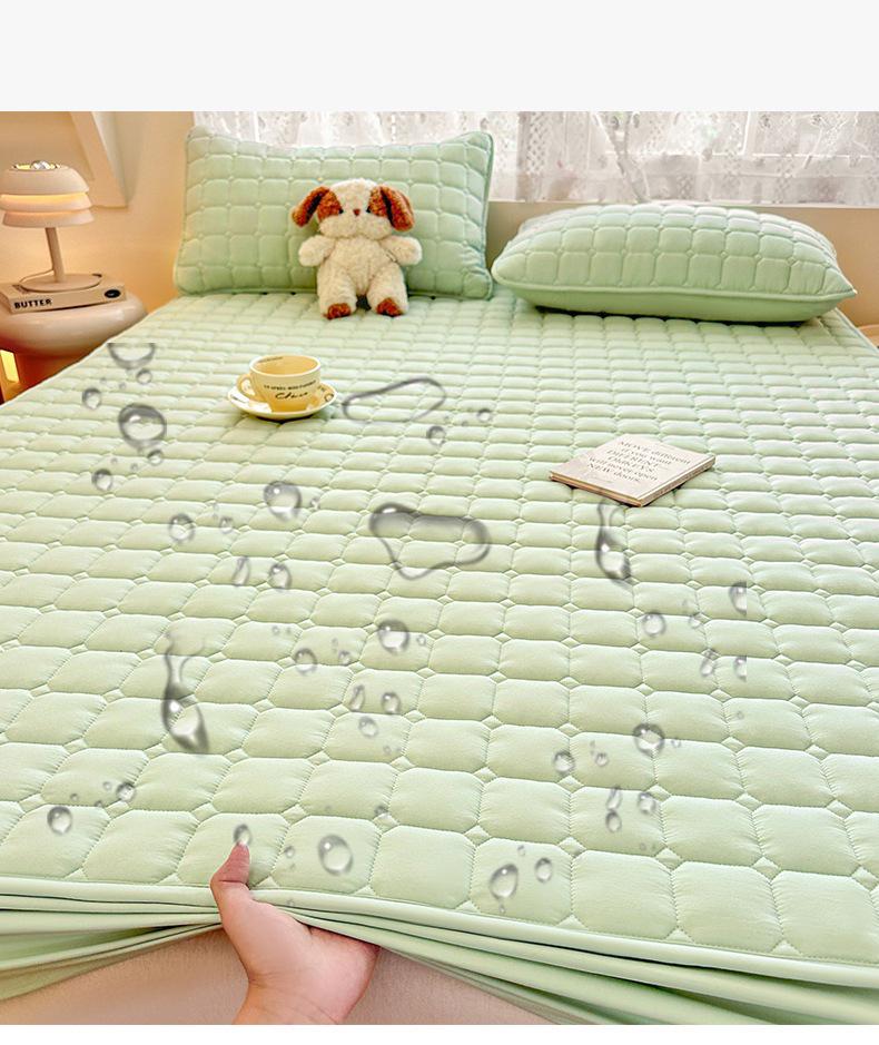 Quilted Waterproof Mattress Protector for Mother & Baby - 2025 New Style
