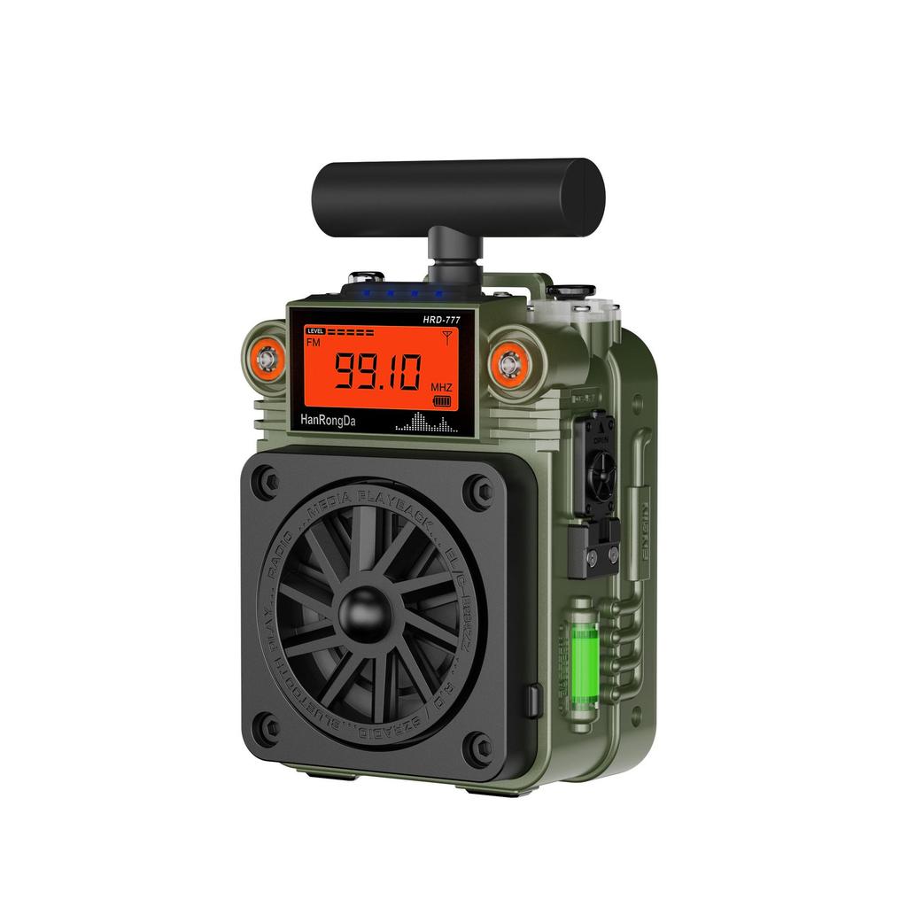 777 Full Band Mini Radio Fidget Spinner Speaker