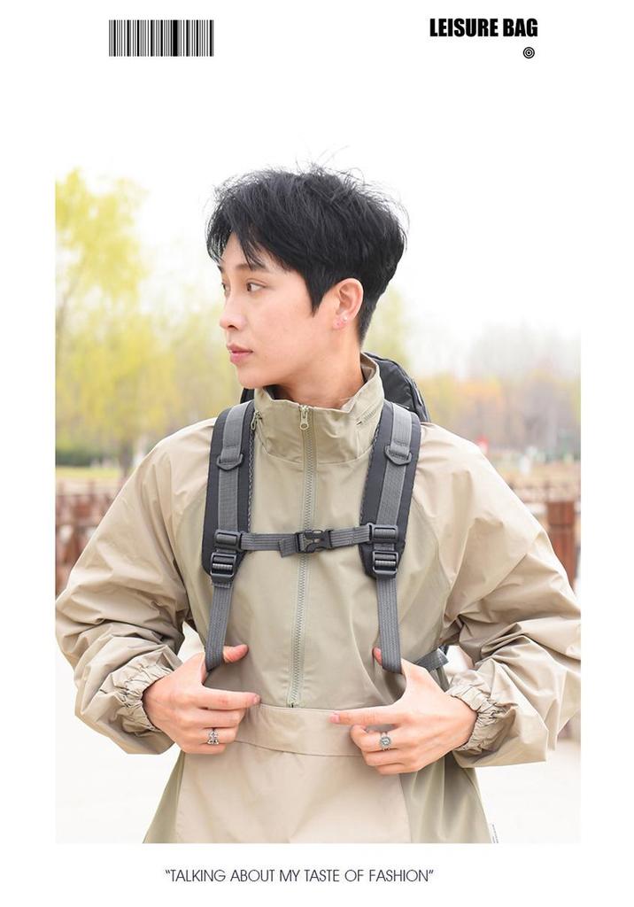 Cross-Country Mountaineering Backpack: Large Capacity, Dual Shoulder Straps, Ideal for Students, Hiking, Travel & Outdoor Sports.