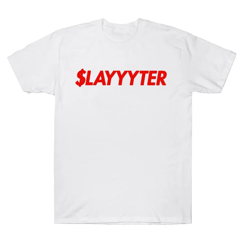 

Slayyyter Worst Girl in America Letter Print Tshirts Unisex Women Fashion Harajuku Tshirt Casual Cotton Loose Tshirts Casual Tee S
