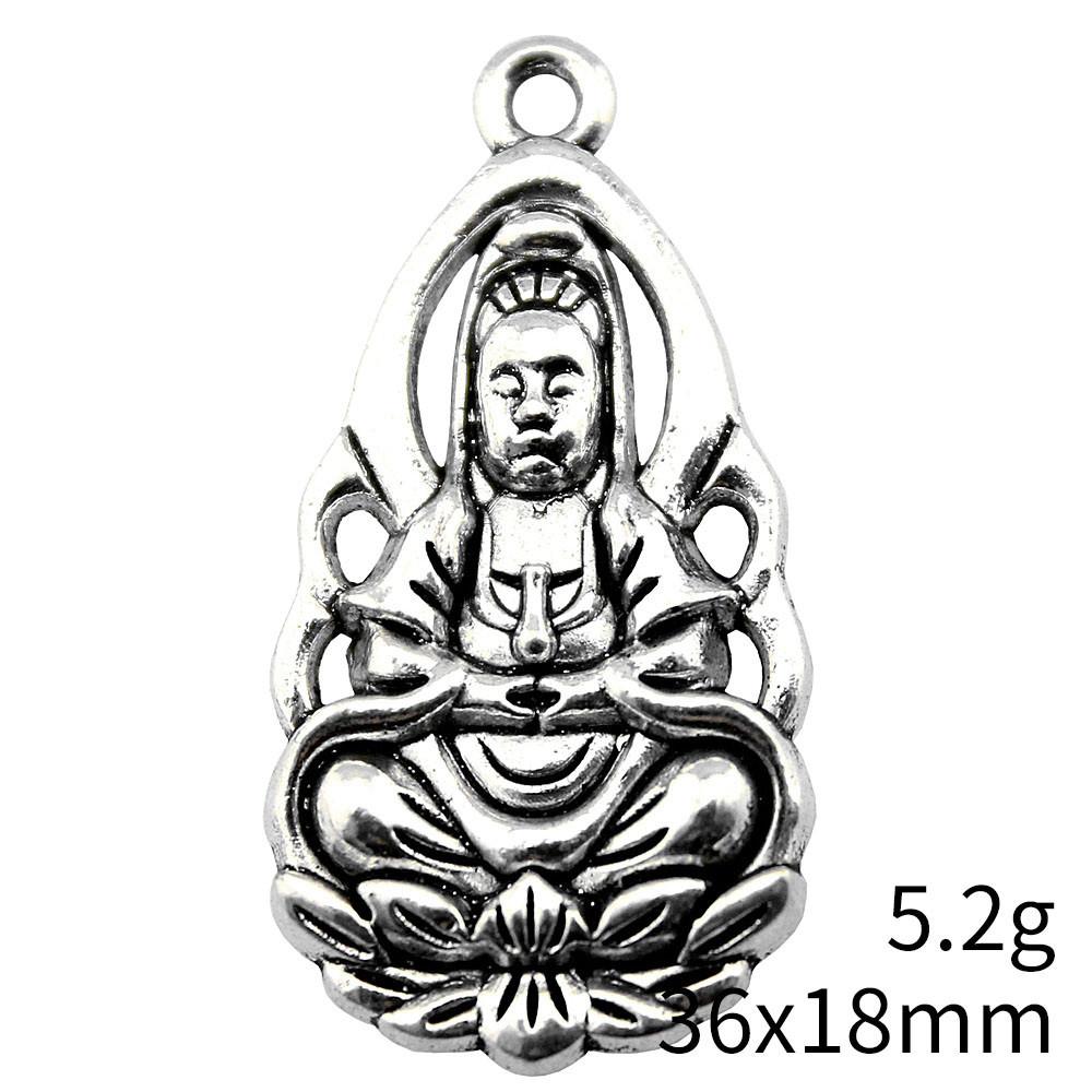 Thanksgiving Day Charms For Nails Buddha Statue Charms Pendant Home Garden Bracelet Pendant