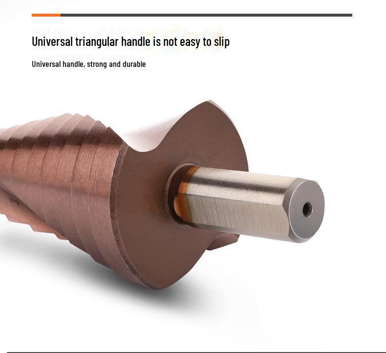 Green Forest Stainless Steel Step Drill Bit for Metal