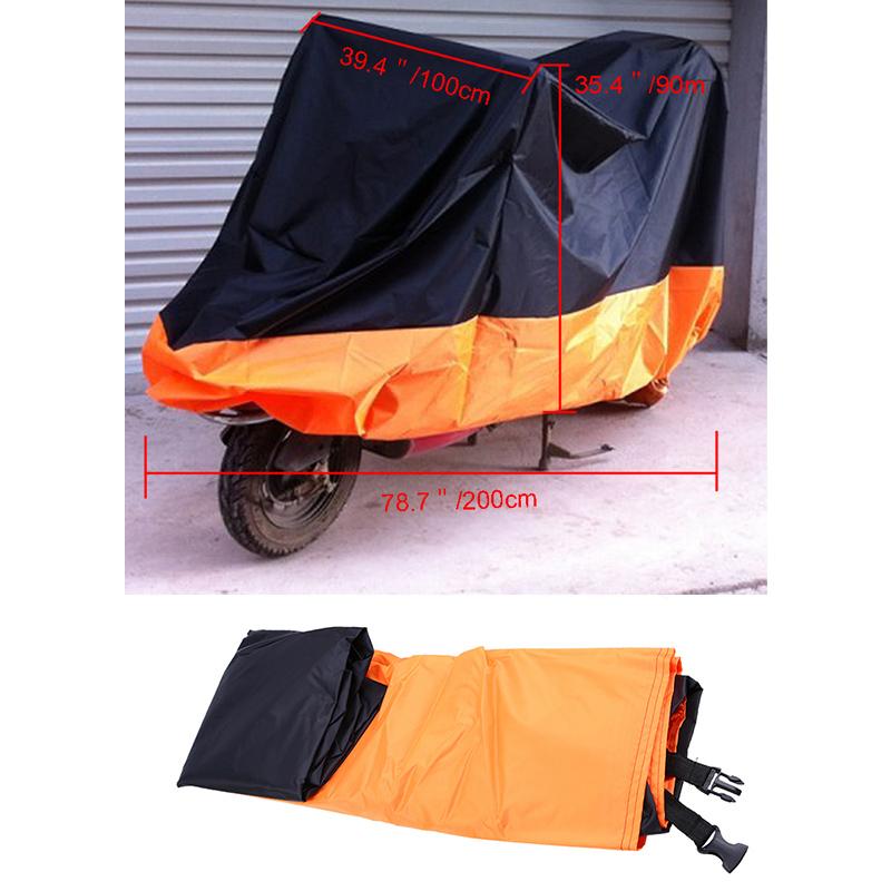 

Универсальный чехол для мотоцикла Пылезащитный Водонепроницаемый Уличный Защита от УФ-лучей Дождя Дышащий Чехлы Для Аксессуаров Harley Honda M