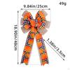 Fall Wreath Bow Thanksgiving Autumn Decorative Party Favor for Home