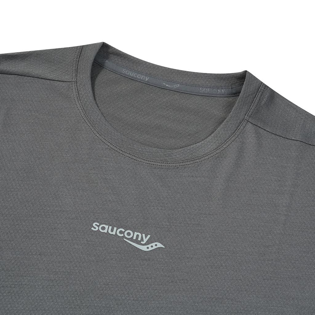 SAUCONY Soft And Comfortable Round Neck Versatile Short Sleeve T-Shirt Unisex Tops SA2250ST91L-MG031
