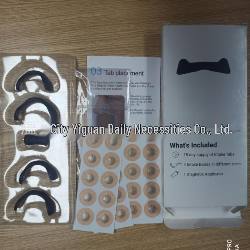 Magnetic Nasal Breathing Strips for Congestion Relief and Enhanced Breathing