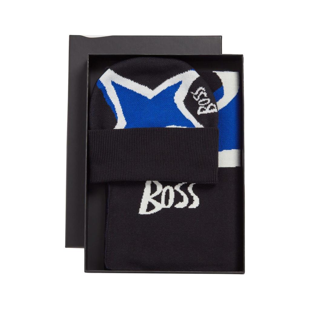 Hugo Boss Destino Hat And Scarf Set