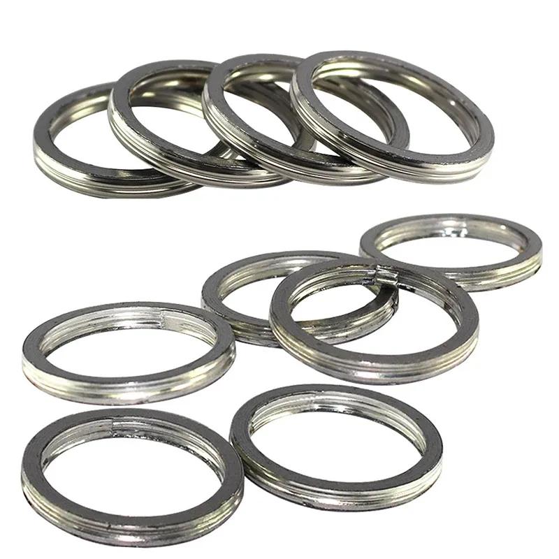 OD:43mm Exhaust Pipe Gasket For Honda ST1300A ST1300 2003-2004 2008-2010 2012-2014 ST1100 ST1100A 95-00 CBR900RR 92-99