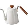 Hario V60 Enamel Drip Kettle Buna 800ml IH Compatible BDK-80-W White 800mL