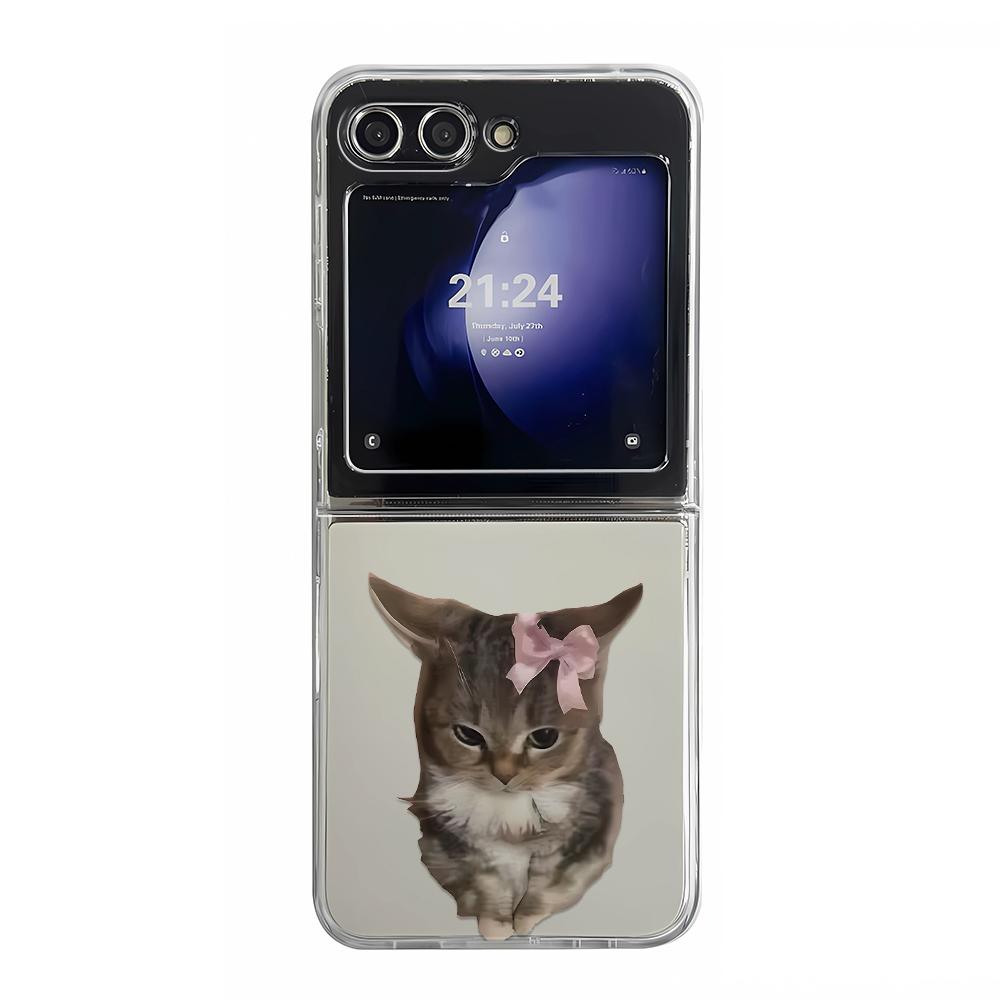 Drinking Beverages Monkey Phone Case For Samsung Galaxy ZFlip7 ZFlip6 ZFlip5 ZFlip4 ZFlip3 For Samsung ZFlip 7 6 5 4 3 Case