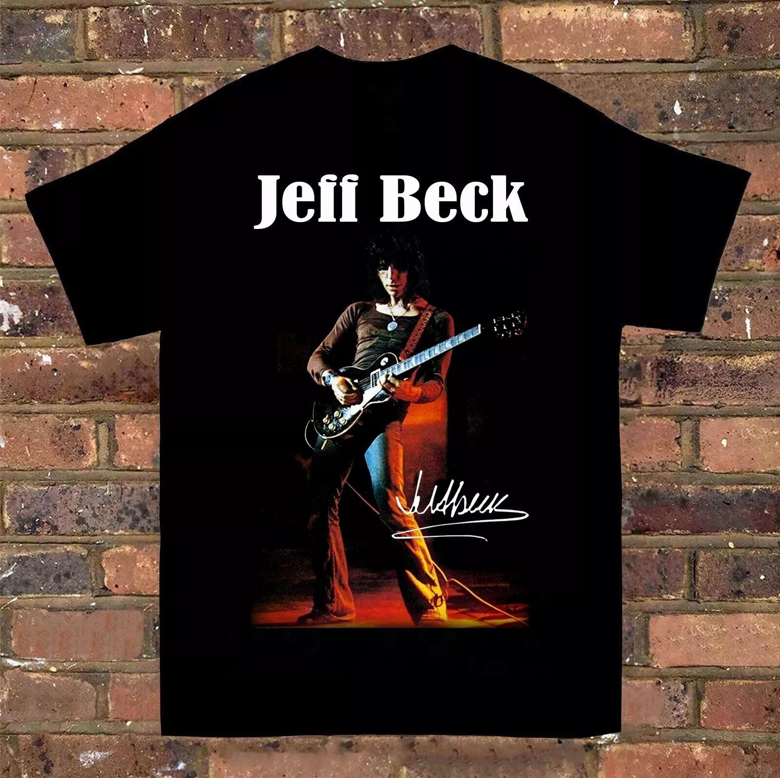 New Jeff Beck Singer Basic Cotton Black S-2345XL Unisex T-Shirt XXXXL