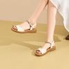 Sandals New summer thick-soled muffin with flat-bottomed non-slip fairy student casual beach shoes