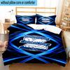 3pcs Birming-ham Football Club Printed Bedding Set Duvet Cover Closure Includes 1 Duvet Cover & 2 Pillowcases Bedding Sets Home Decor Gifts