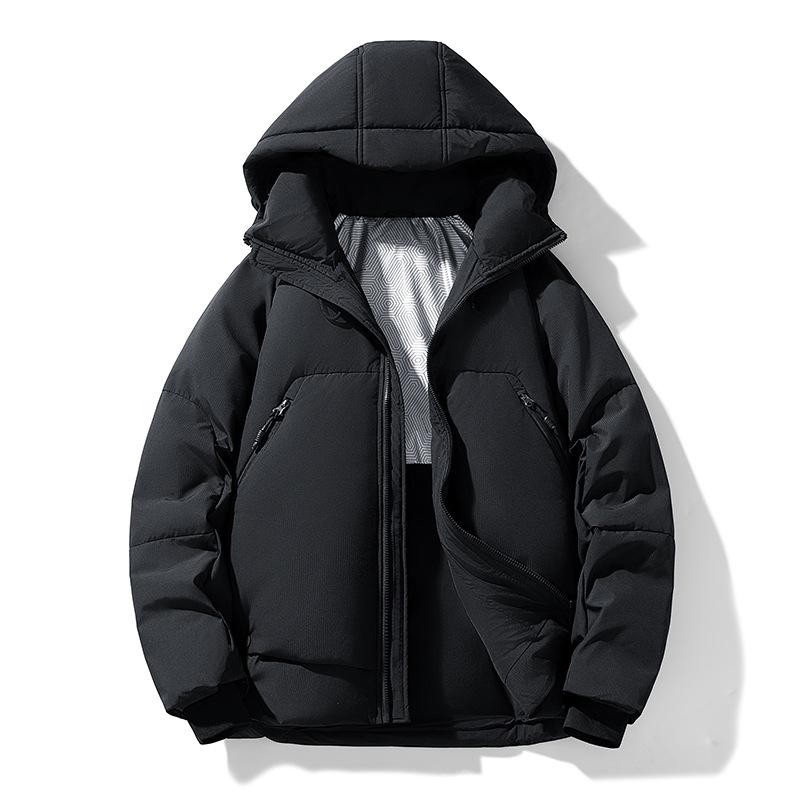 Men`s High-End Hooded Down Jacket -