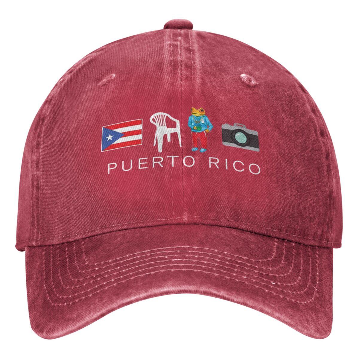 Puerto Rico DTMF Bad Bunny Baseball Cap Outdoor Sun Dropshipping Hip Hop Hats Unisex Adult Fashion Designer Baseball Caps One Size