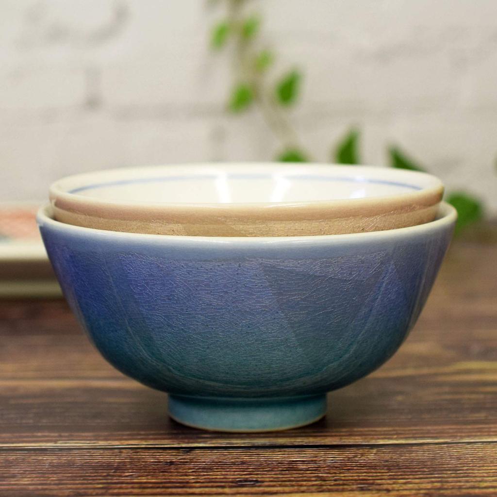 Waza No Kura Pair Rice Bowls Stylish Japanese Tableware Kutani Ware Rice Bowls Silver Glaze Ceramic Tableware Made In Japan Perfect Gift for Birthdays