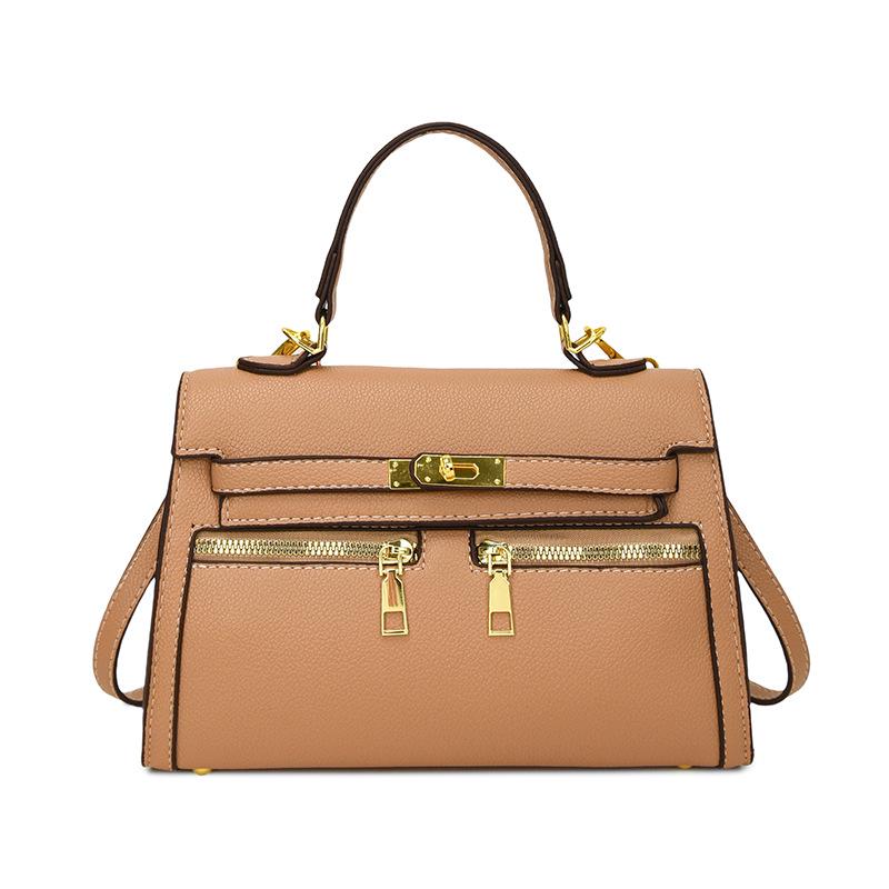 Women's Classic Kelly Style Crossbody Bag - Versatile Shoulder Handbag for Trendy Work & Commute