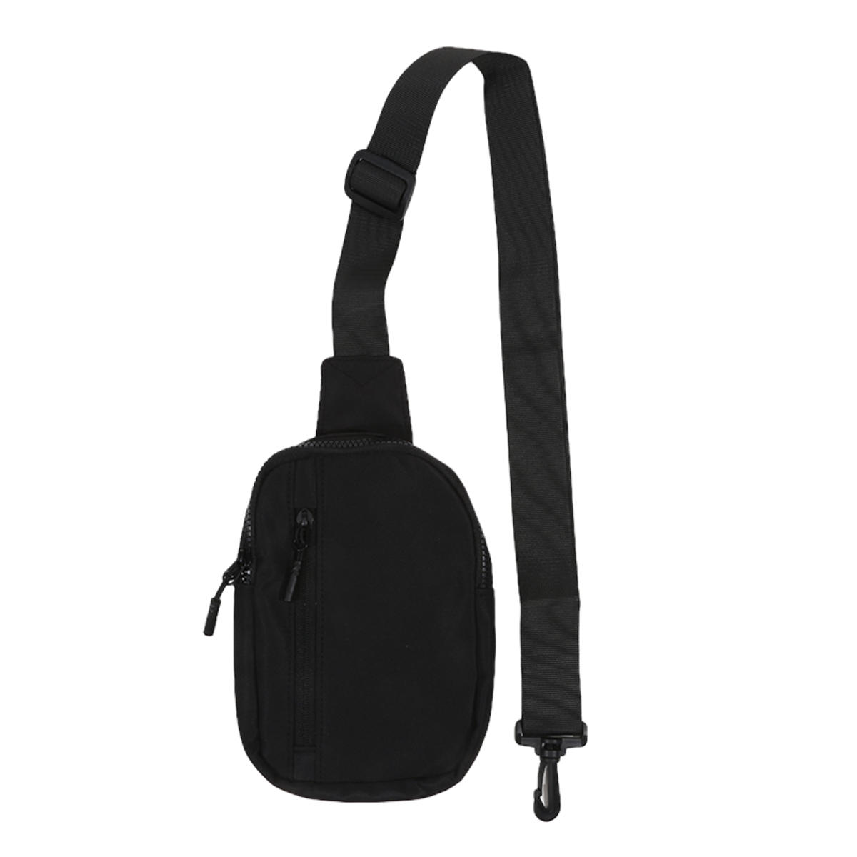 

Прямая поставка с фабрики Спортивный нагрудный карман Мужской рюкзак малого размера Женская сумка-мессенджер Поясная сумка для мобильного телефона Мини-модная сумка-саше one size чёрный