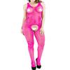 (Kung Pao Chicken)Women Sexy Jumpsuit Silk Stockings Clubwear Tight Uniform Temptation