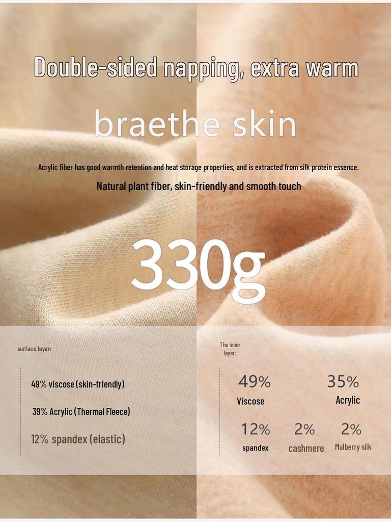 Silk & Cashmere Red Thermal Underwear Set for Kids - 2025 Zodiac Winter Style