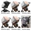 Mosquito Net Full Cover for Baby Car seat Cover Cradles Stroller Mosquito Netting Stretchable Netting Dual-Use Zipper Mesh