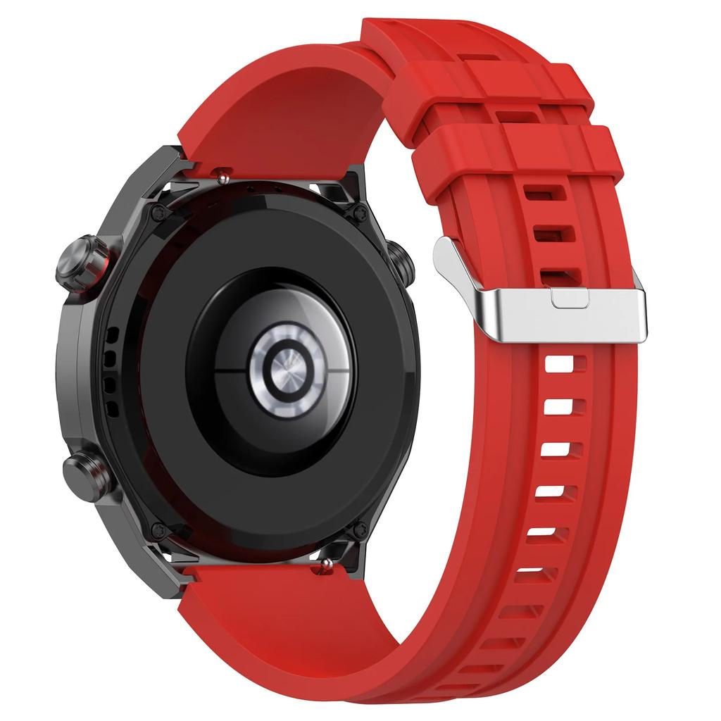 22mm Silicone Band for Huawei Watch GT 5/4 Pro mm/Ultimate/Buds/GT 3 2 PRO 46mm Belt Wristband Bracelet for Samsung Galaxy Watch 3 45mm/Gear S3 Strap