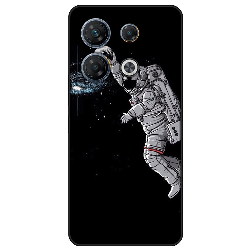 Für Infinix GT 10 Pro Gehäuse TPU lackierte Rückseite Infinix GT 10 Pro weiche Silikonhülle