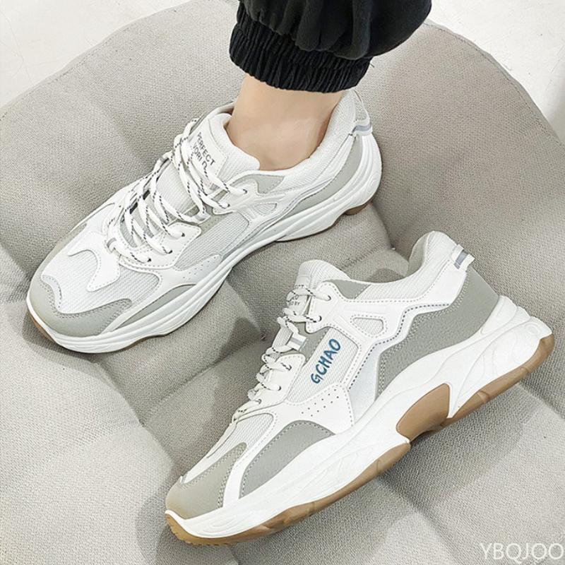 Fashion Summer Breathable New Trendy Versatile Running Men's Shoes Thin Mesh Sports Leisure Wear Resistant Men's Board Shoes