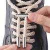 1 Paar Premium Metall-Kapsel-Schnallenverbinder Langlebige Faule Schnellbinder Schnürsenkelteile Für Lässige Sneaker Schuhe