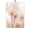 Beige Plant Grass Leaves Dandelion Reeds Posters And Prints Canvas Painting Nordic Wall Art Pictures For Living Room Home Decor