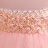 Summer White Bridesmaid Princess Dress For Girls Formal Birthday Gown Pageant Party Girl Dresses Wedding Evening Costume