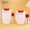 Small Capacity Stainless Steel Coffee Mug Mini Pumpkin Water Cup Creative Vacuum Flasks  Home