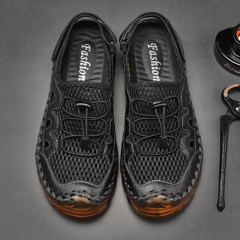 38-46 Men's Plus Size Lightweight and Fashionable Casual Sandals Breathable Beach Sandals