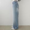 New ArrivalS Open Run Women S Light Blue Wide Fit Denim pantS