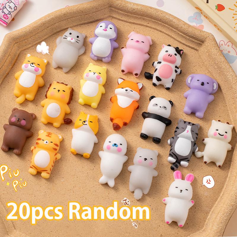 Mochi Squishy Animal de Desenho Animado Brinquedo Tabas Squishy Brinquedos Divertidos Para Crianças Alívio do Estresse Festa de Aperto Lembrancinhas de Festa Presente de Aniversário Sacola de Lembrancinhas