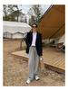 Spring Petite Slimming Blazer - Women's Korean Style Loose Fit Small Suit