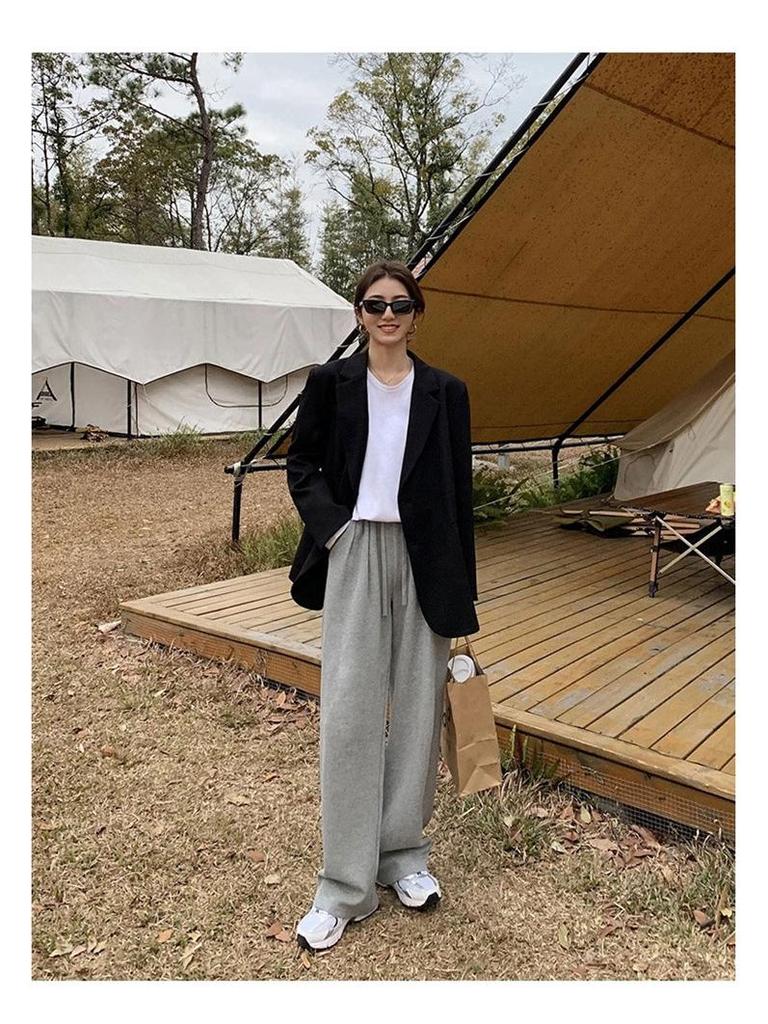 Spring Petite Slimming Blazer - Women's Korean Style Loose Fit Small Suit