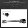 Mini Ratchet Wrench Wrench Hand Tools 1/4 Inch Double Headed Quick Ratchet Wrench Repair Hand Tools Screwdriver Bit