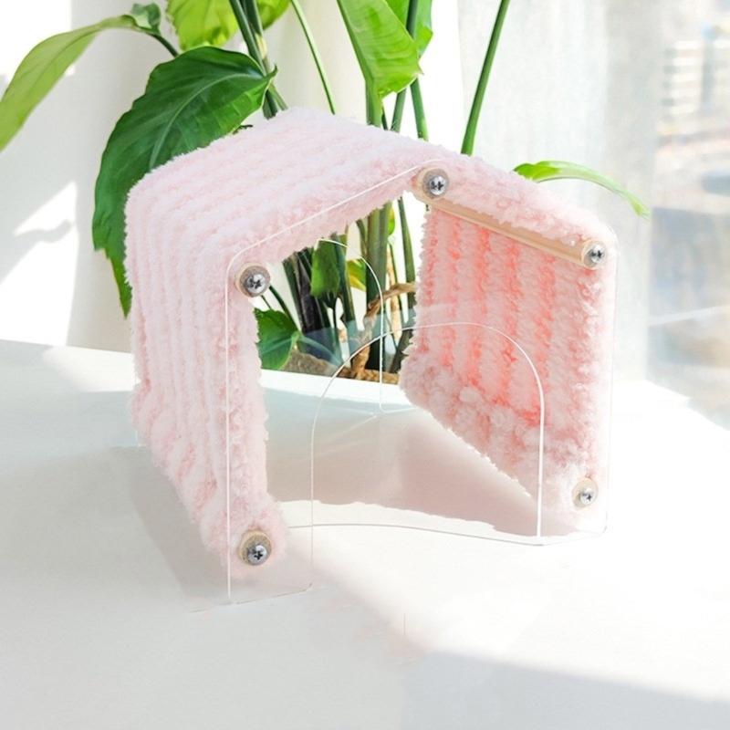 Hamster Rodents Hideaway Toy Gerbil Shelter Hideouts Pet Habitat Bed for Ferrets Hamster Toy Guinea Pigs Toy