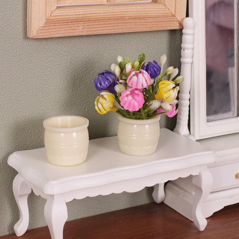 Mini Flower Pots Small Planter Pots for DIY Crafts for Dollhouse Micro Landscape Fairy Garden Decorations