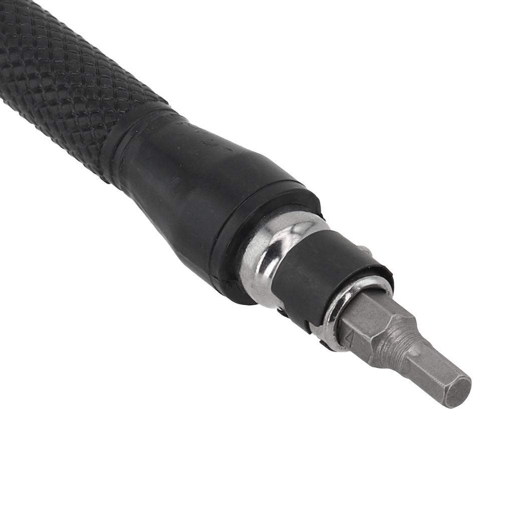 L-shaped 1/4 Hexagonal Screwdriver Bit 90 Degree Double-Head Handle Black 6.35 Wrench Screwdriver Bit Tool Set