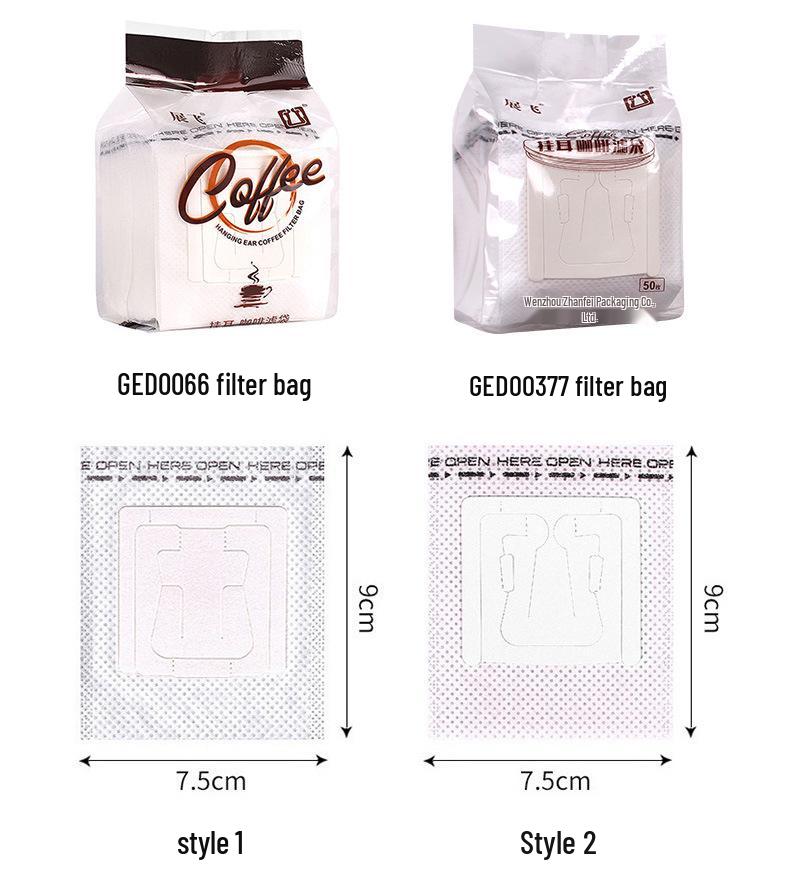 Intention Coffee Drip Filter Bags - Japanese Disposable Paper Screens