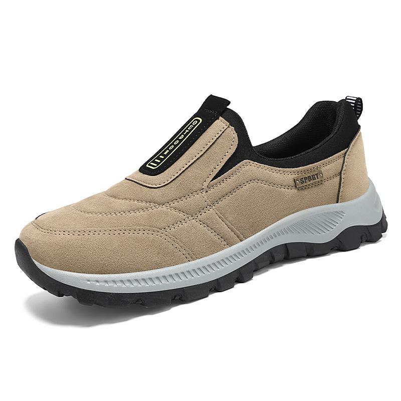 Men's Outdoor Hiking Cross-country Mountaineering Walking Shoes Slip-on Fashionable Sports Shoes